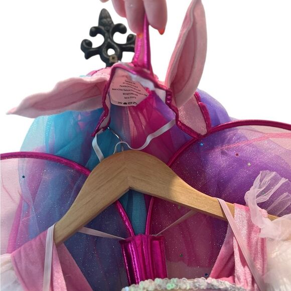 🦄 Pink Unicorn Fairy Princess Dress-Up Costume - Picture 8 of 10